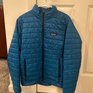 Patagonia Men’s Nano Puff Jacket Small - Blue - Minimal Wear